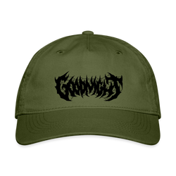 OG LOGO Organic Baseball Cap - olive green